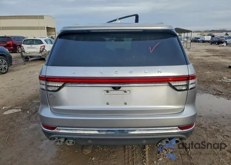 2020 Lincoln Aviator Reserve из США, поврежденный, VIN 5LM5J7XC5LGL20219